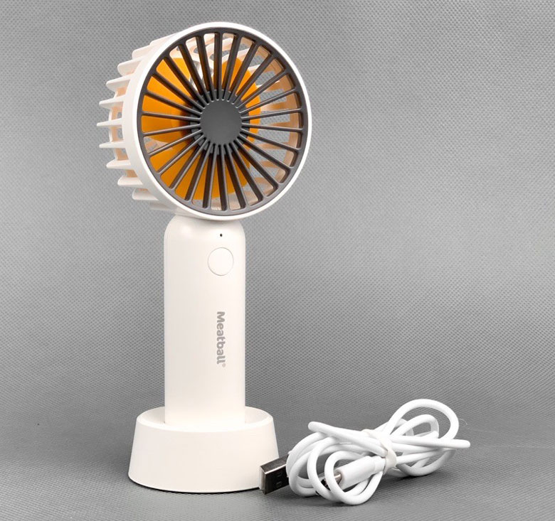 Quạt cầm tay Pisen Meatball Handheld Mini Fan F822- Hàng chính hãng