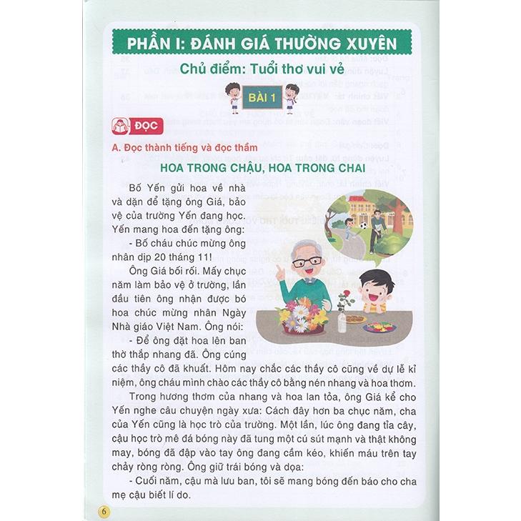 Sách - Kiểm tra và đánh giá năng lực Tiếng Việt 3 tập học kì 1 (Biên soạn theo chương trình GDPT 2018)