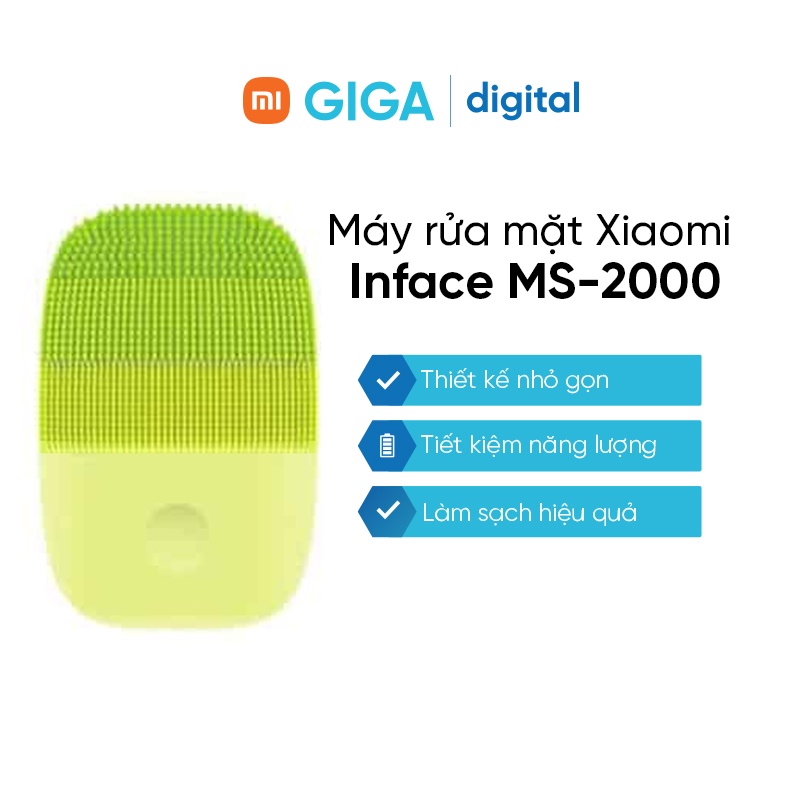 Máy rửa mặt sóng âm Xiaomi inFace MS2000 - Hàng Chính Hãng