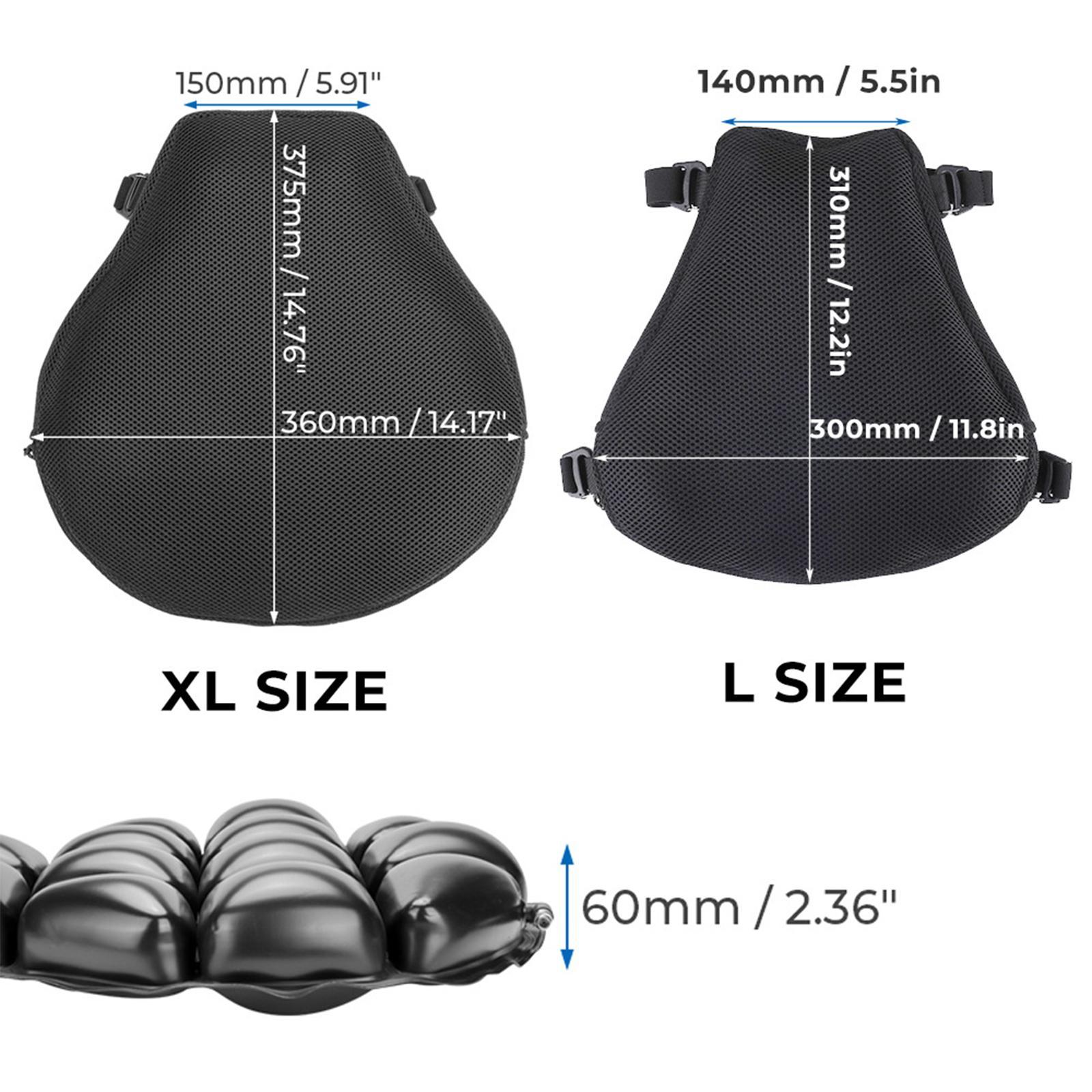 Motorcycle Seat Cushion with Cover for Motorbike Replaces Spare Parts L