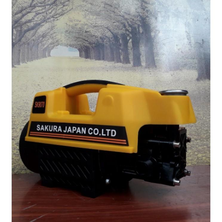 Máy rửa xe Sakura - DC1800-giá rẻ Tặng bình xịt tuyết