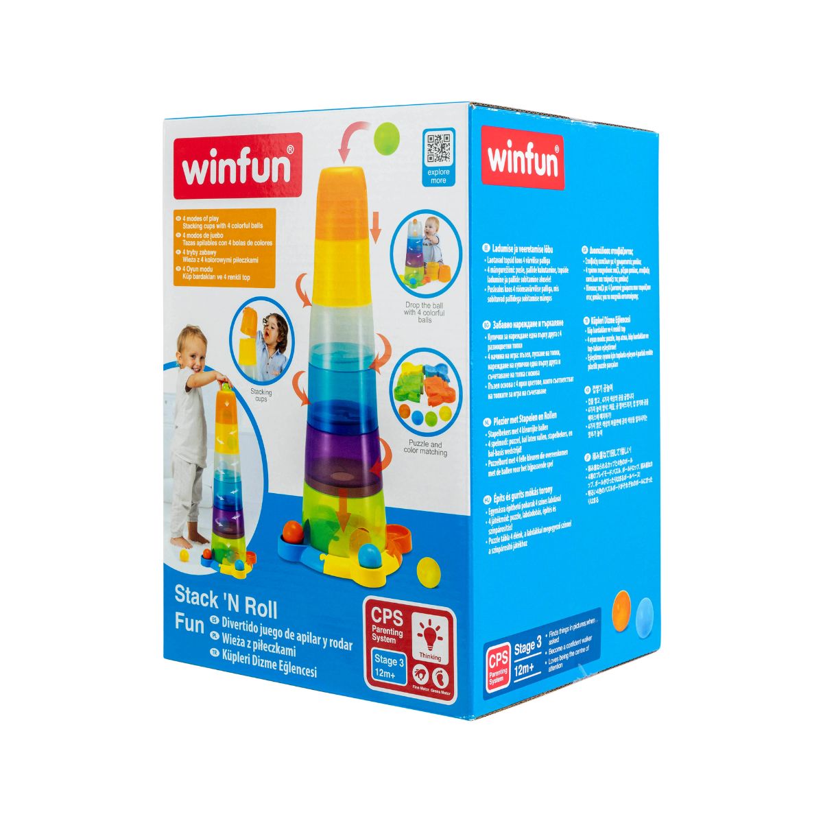 Đồ Chơi Xếp Chồng Cốc Và Bóng Vui Nhộn PEEK A BOO 000737