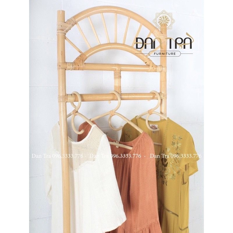 Kệ Mây Treo Đồ, Kệ Mây Decor Phòng Boho, Kệ Tủ Đựng Sách Decor ĐAN TRÀ