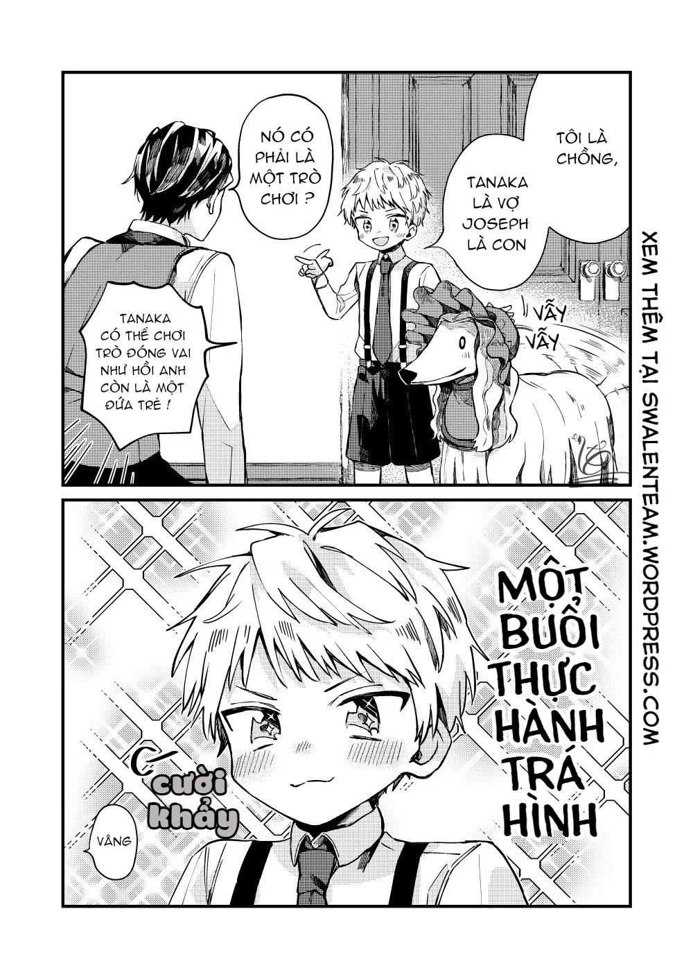 nhóc tóc vàng và chàng quản gia người nhật chapter 2.3 11