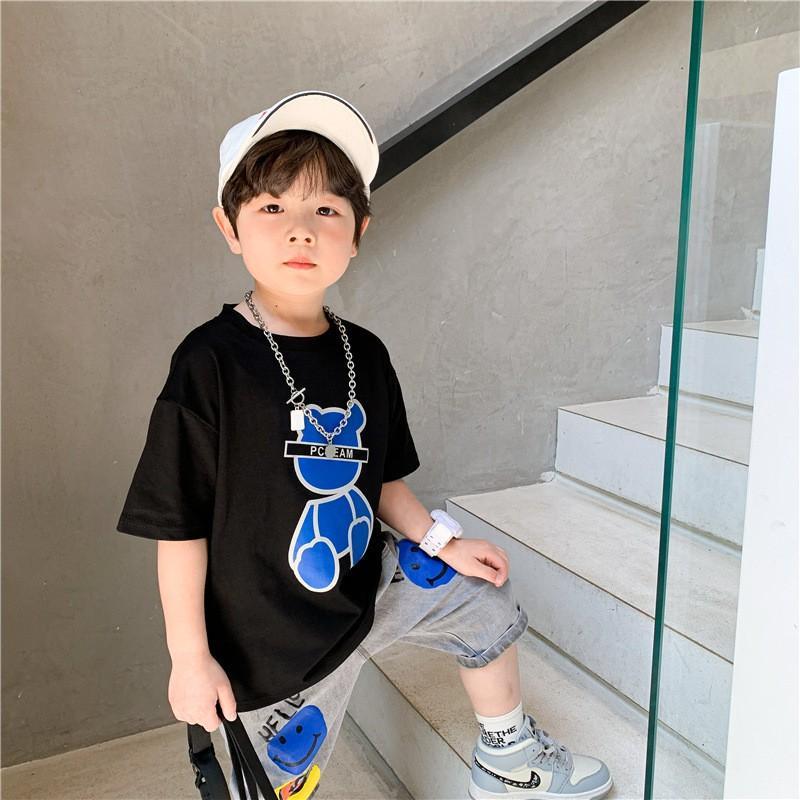 TA235 Áo COTTON ngắn tay CP X21538 cho bé từ 4-12T
