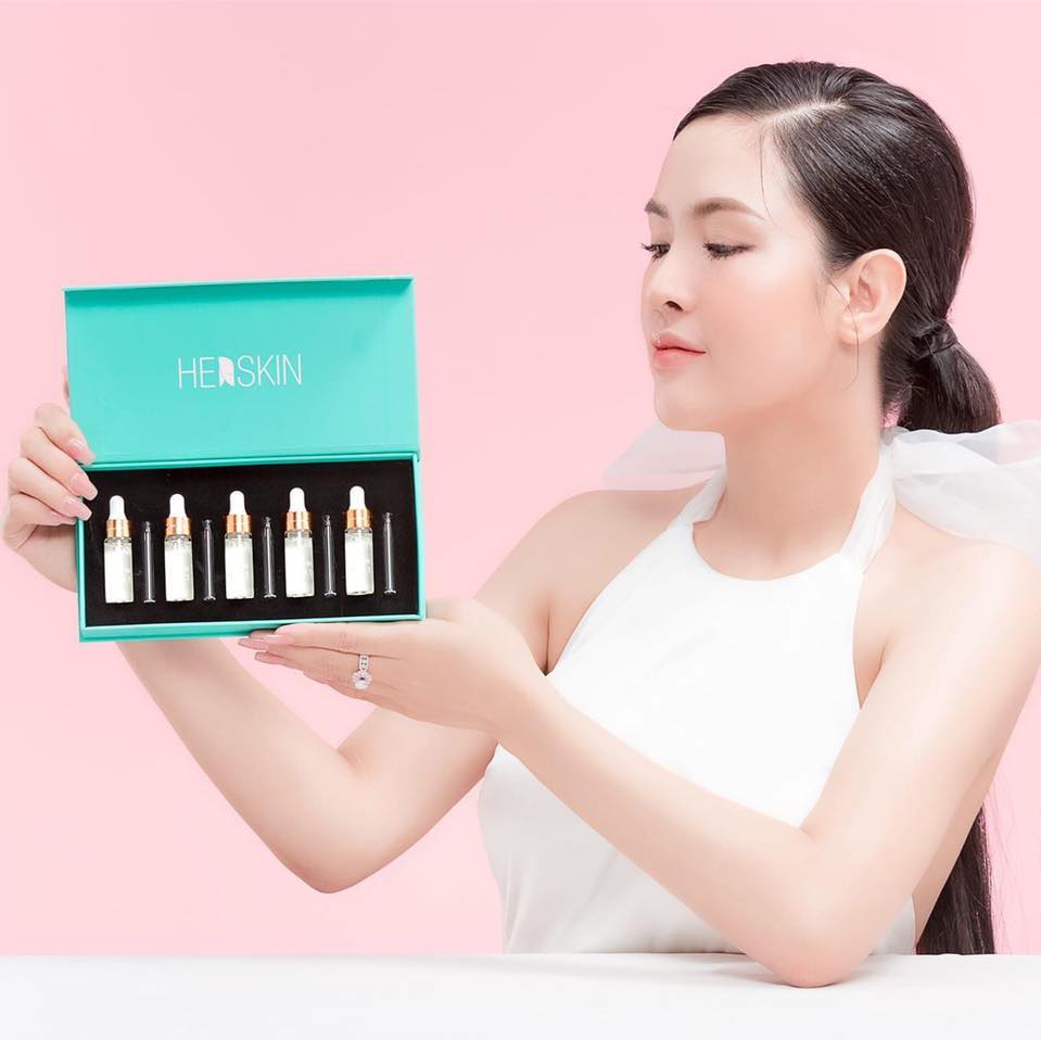 Bộ 5 Chai Serum 5in1 Herskin Tái Sinh Làn Da, Căng Bóng, Trắng Sáng Tự Nhiên