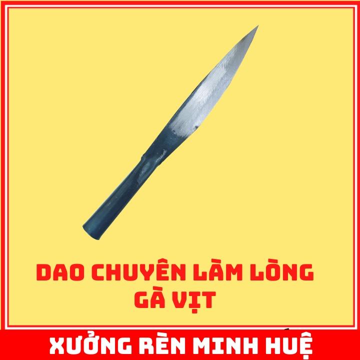 Dao Phúc Sen Bộ dao nhà bếp làm từ thép Nhíp xe cao cấp HÀNG RÈN THỦ CÔNG