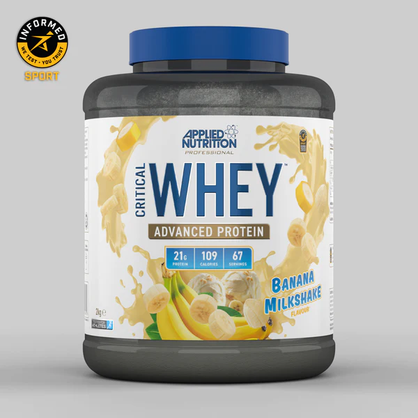 Critical Whey 2KG (67 Lần Dùng) | Applied Nutrition | Hỗ Trợ Phục Hồi và Xây Dựng Cơ Bắp