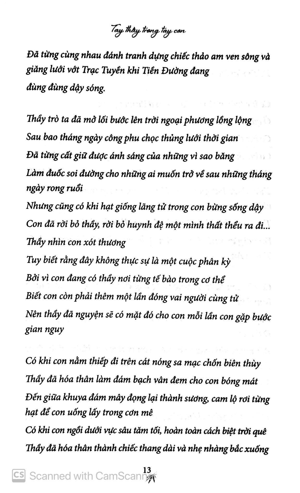 Tay Thầy Trong Tay Con (Tái Bản)