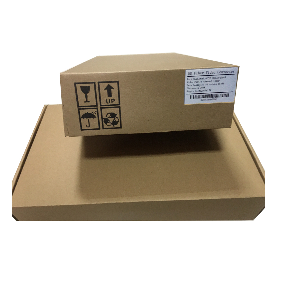 Bộ chuyển đổi Video sang quang 4 kênh GNETCOM HL-4V-20T/R-720P - Hàng Chính Hãng