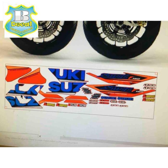 Tem rời dành cho suzuki raider xăng cơ.