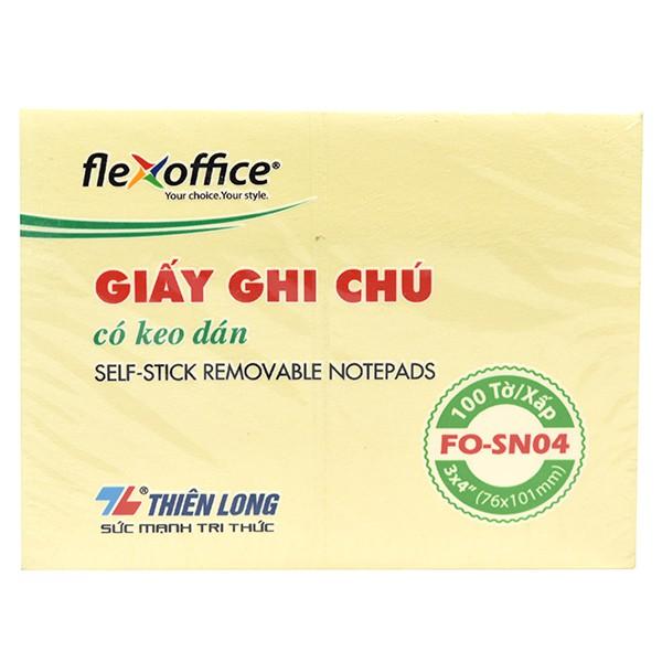 Giấy ghi chú Flexoffice 3x4 FO-SN04