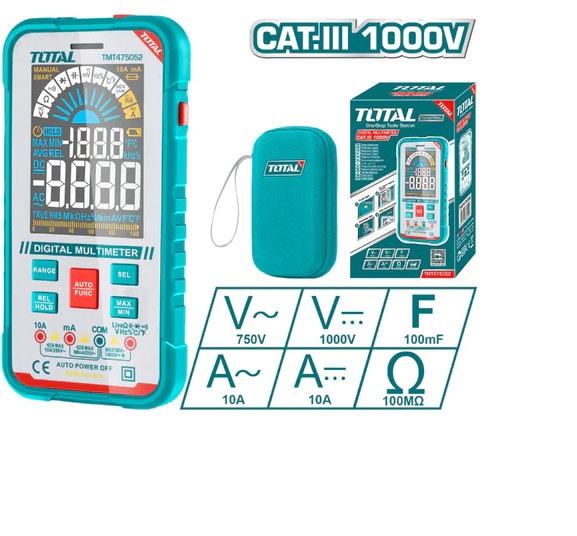 Đồng hồ đo  điện vạn năng total TMT475052