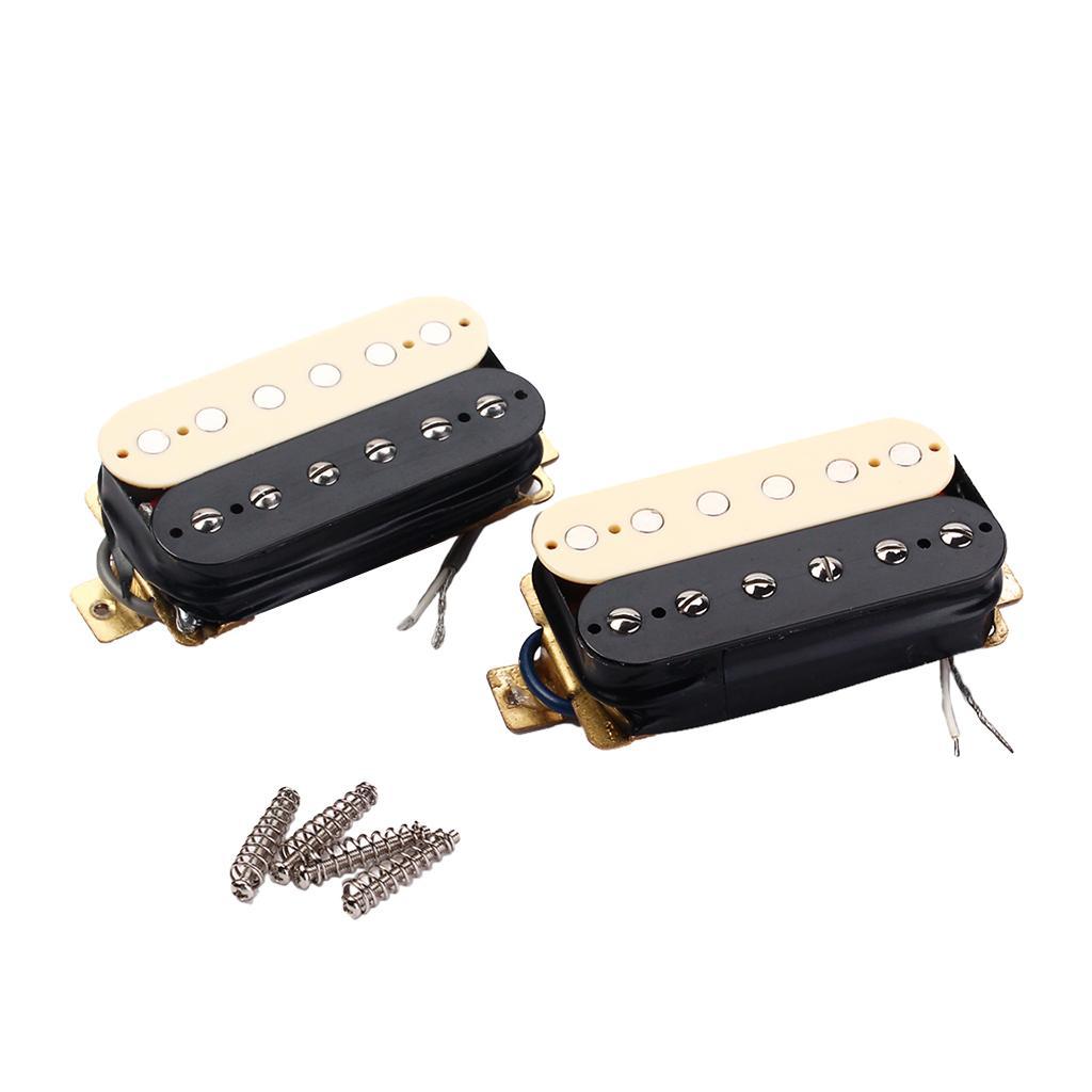 Professional Humbucker Pickups Set, Including Bridge and Neck Pickup, for Electric Guitar Parts