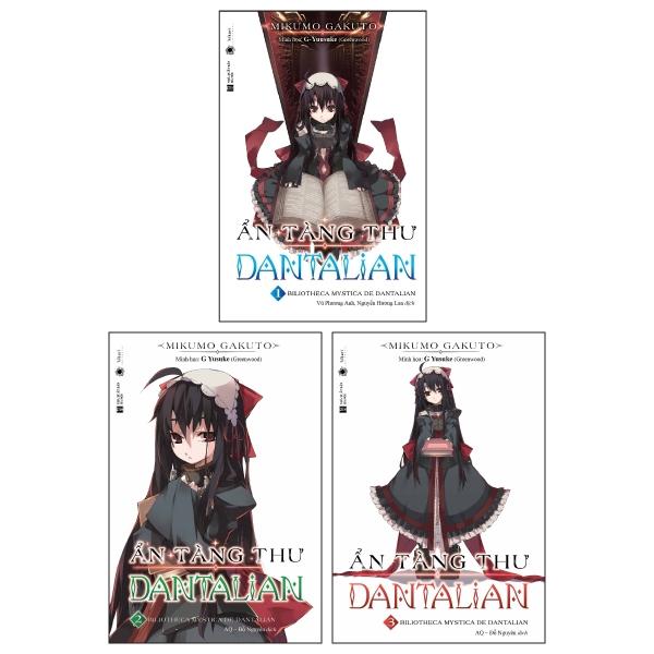 Combo Ẩn Tàng Thư Dantalian: Tập 1 + 2 + 3 (Bộ 3 Tập)