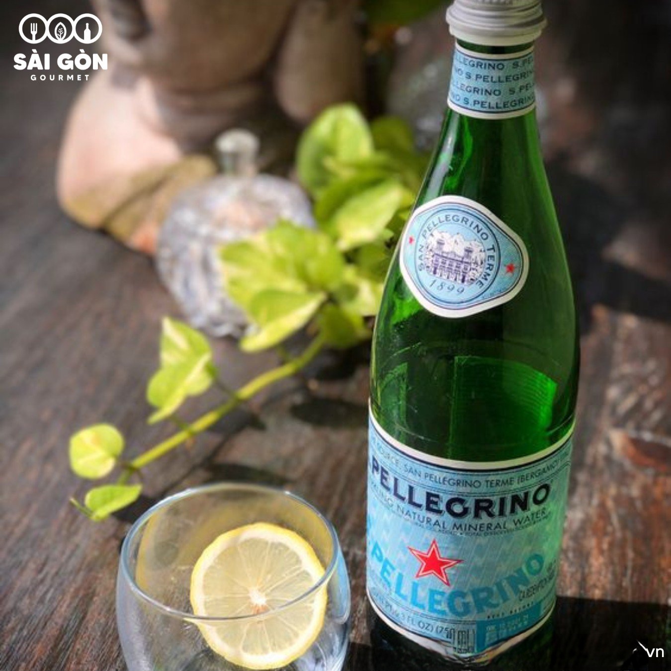 Nước khoáng có ga tự nhiên Sanpellegrino - 500ml Chai thủy tinh - Nước khoáng có ga tự nhiên Sanpellegrino