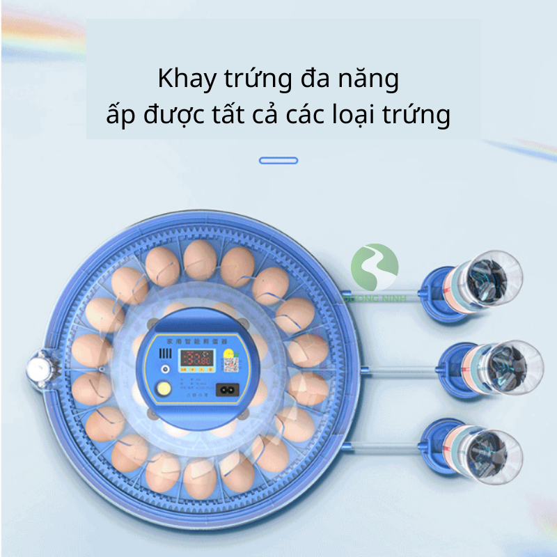 Máy ấp trứng gà mini thông minh Dương Ninh tự đảo hiện đại MAT71