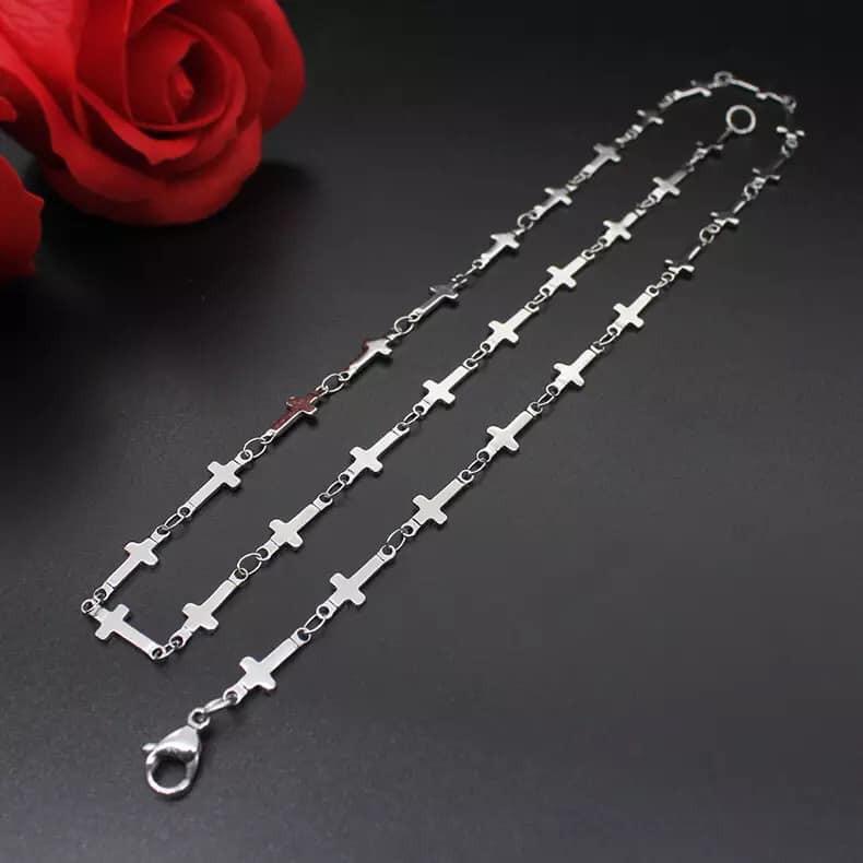 Dây chuyền titan thánh giá siêu phẩm D85
