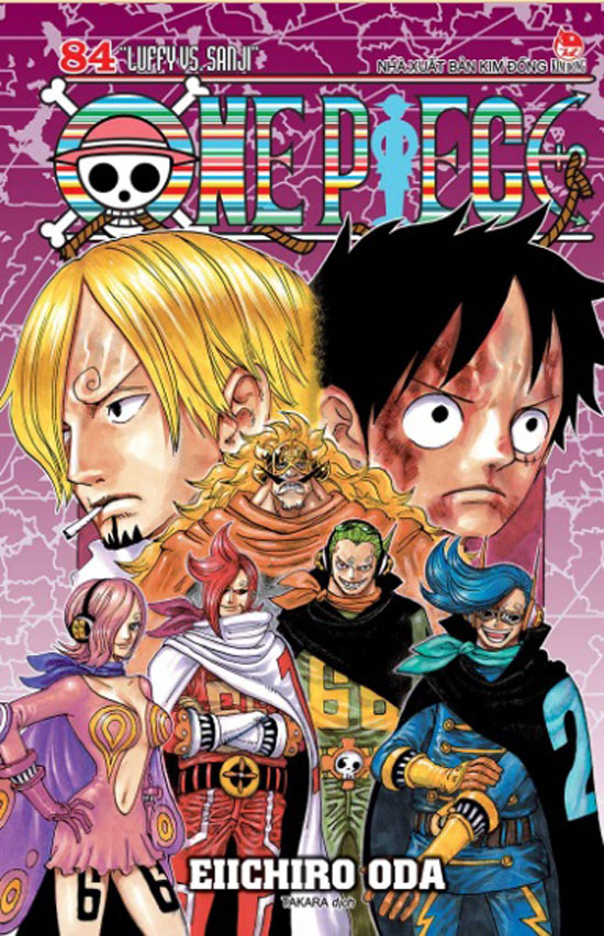 One Piece - Tập 84 - Bìa rời