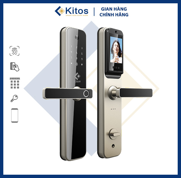 Khóa cửa thông minh Kitos KT-X3 có camera