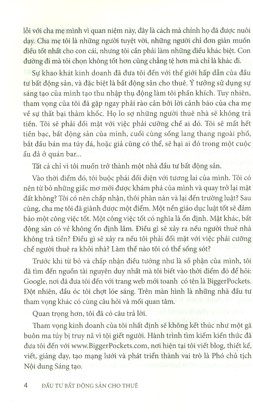 Đầu Tư Bất Động Sản Cho Thuê