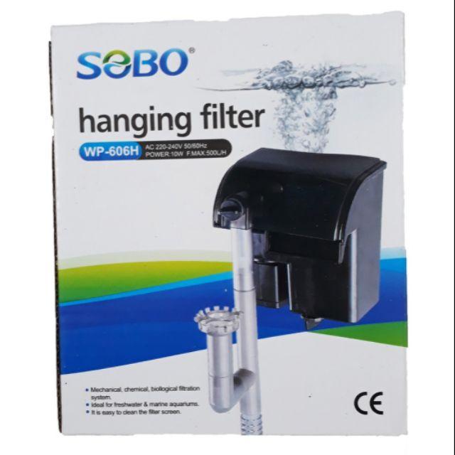 Máy Sobo Lọc Thác Hồ Cá Sobo WP-606H - Bộ Lọc Treo Dành Cho Bể Cá