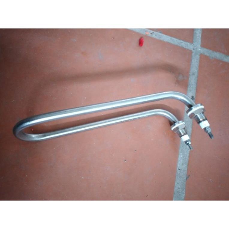 Thanh nhiệt U quỳ inox 304 đun nước 1kw ,2kw , 3kw ,4kw hàng chất lượng cao