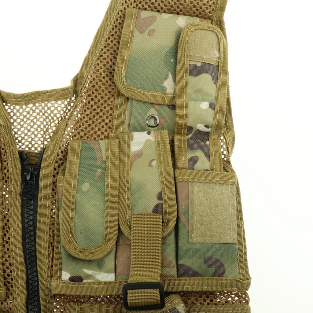 600D Tactical Vest Combat Assault Molle Attachment Rig Combat Training Vest