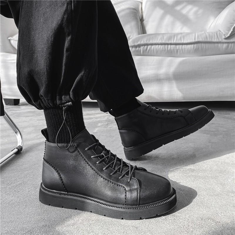 Giày Martin boots phong cách Harajuku của Nhật