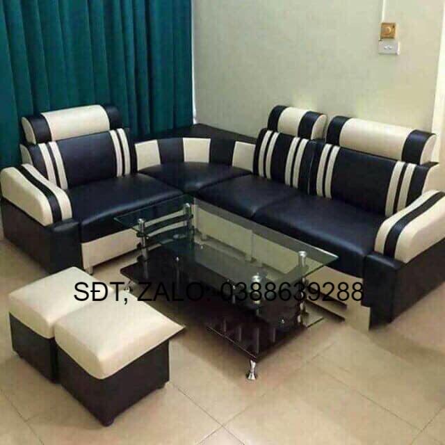 Bộ sofa phòng khách cho căn hộ chung cư nhỏ gọn giá thật