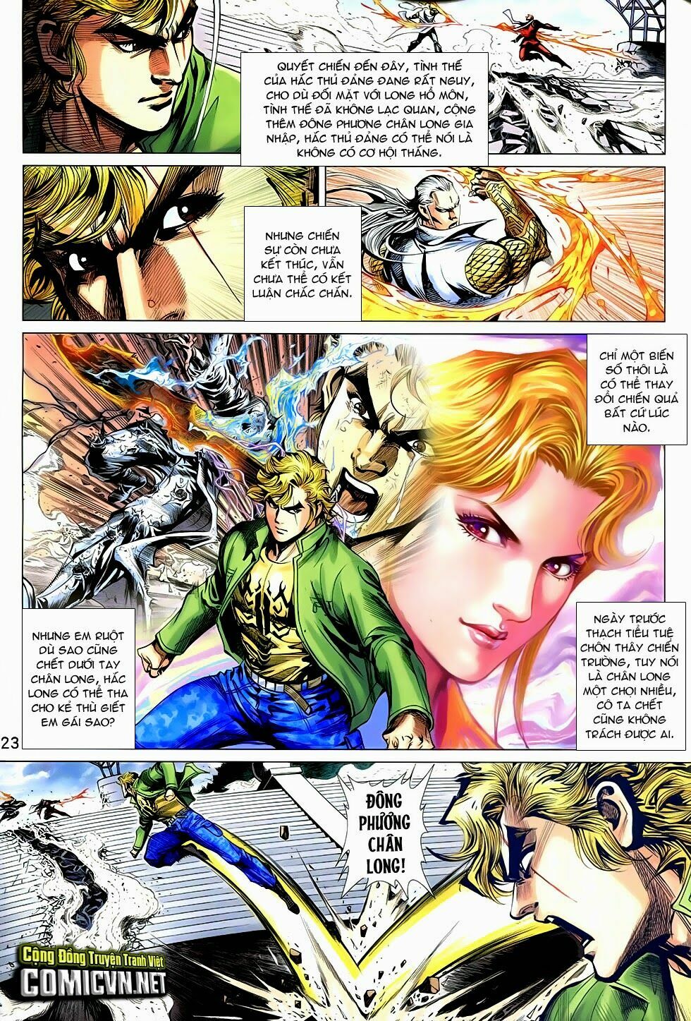 đông phương chân long chapter 18 22