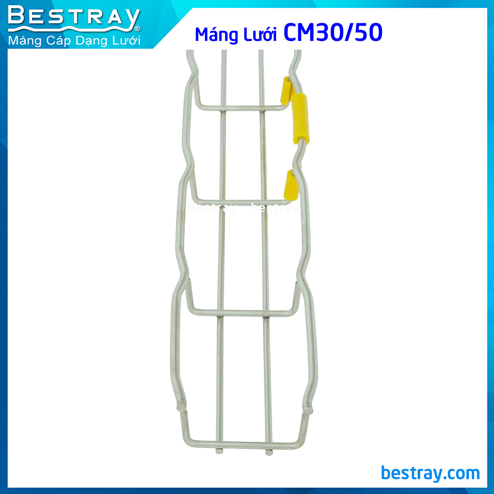 Máng Cáp Dạng Lưới Inox 304 - Thép | Các Loại Máng Lưới Bestray| Mã SP CM30