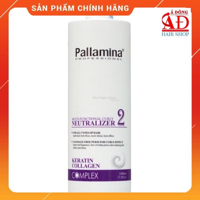 THUỐC UỐN TÓC PALLAMINA (UỐN LẠNH DẠNG GEL) 1000ML*2 MẪU MỚI