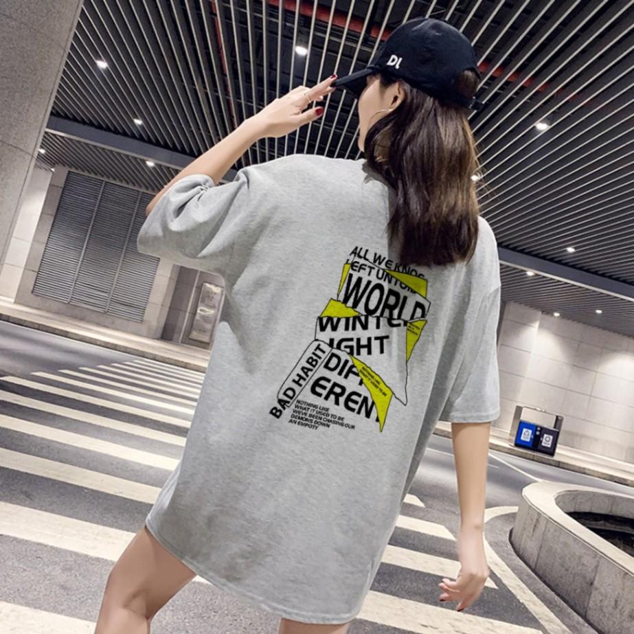 Áo Thun Tay Lỡ In World Different