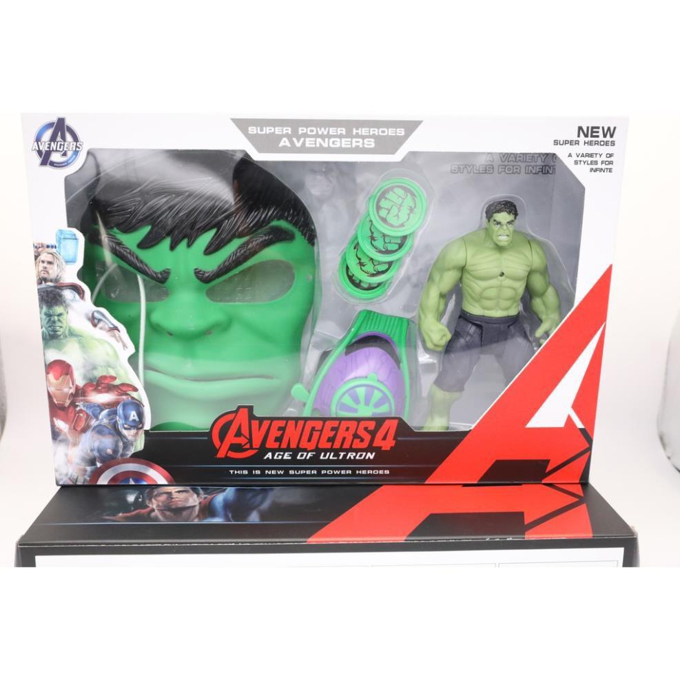 Bộ đồ chơi siêu anh hùng Hulk