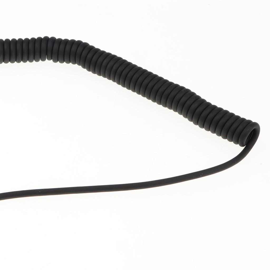 Spring Audio Line Cable For MDR7506 V6 Headphones Headset Replacement