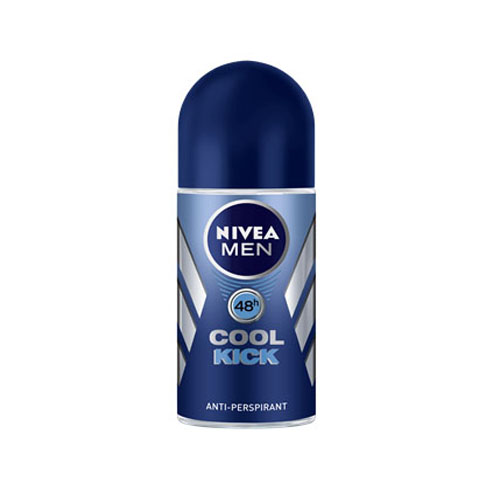 Lăn Khử Mùi Mát Lạnh Cho Nam Cool Kick Nivea 50ml - 82886