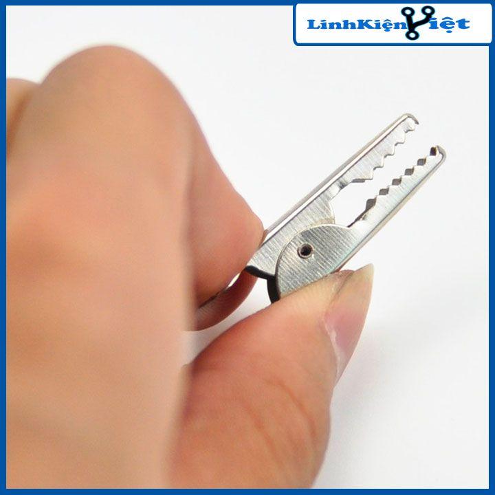Kẹp cá sấu 3.5mm 5 màu lựa chọn