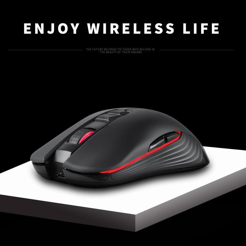 USB Wireless Mouse 1600DPI USB 2.0 Receiver Optical Computer Mouse 2.4GHz Ergonomic Mice For Laptop PC Sound Silent Mouse