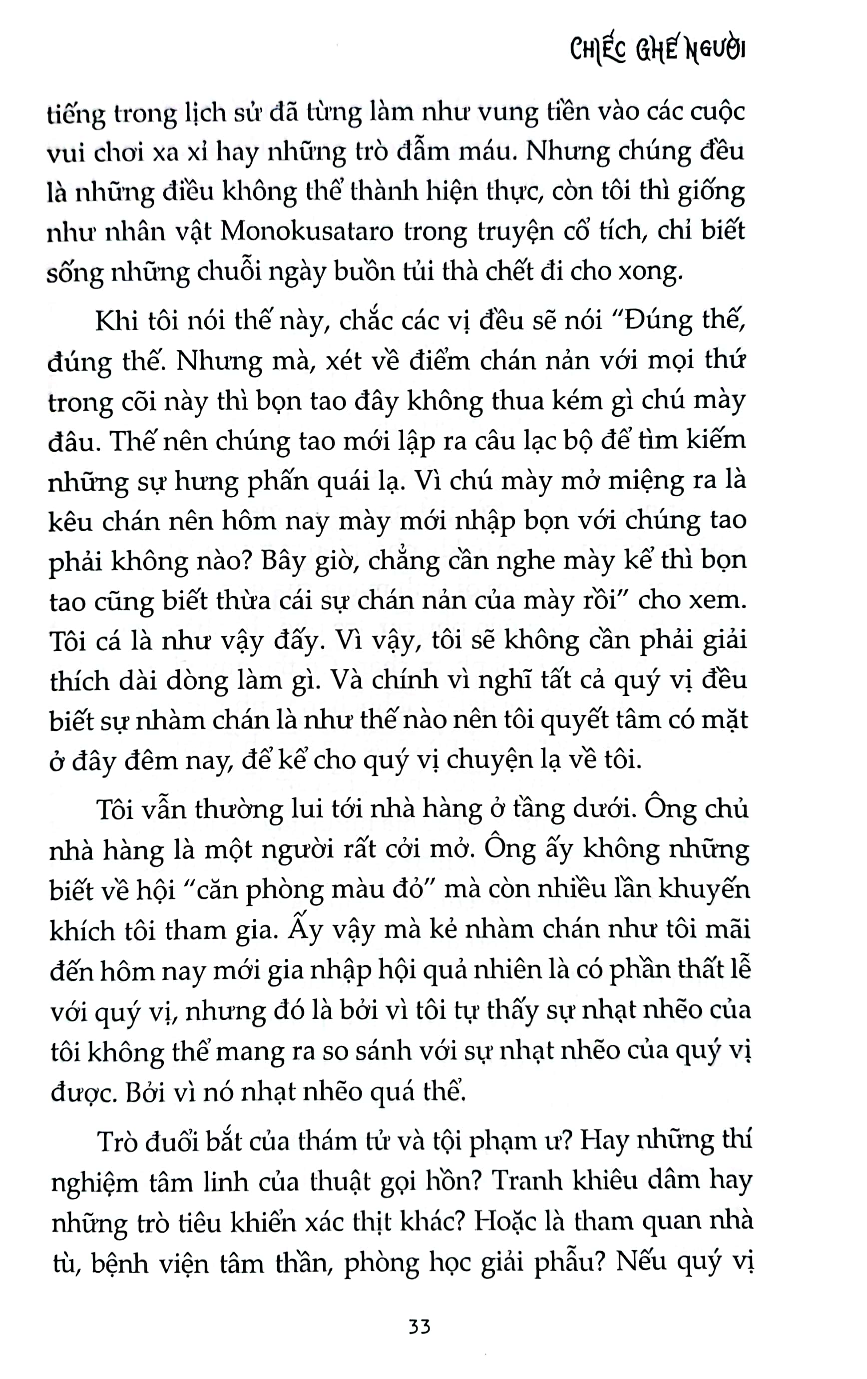Benito - Sách - Chiếc ghế người - Linh Lan Books