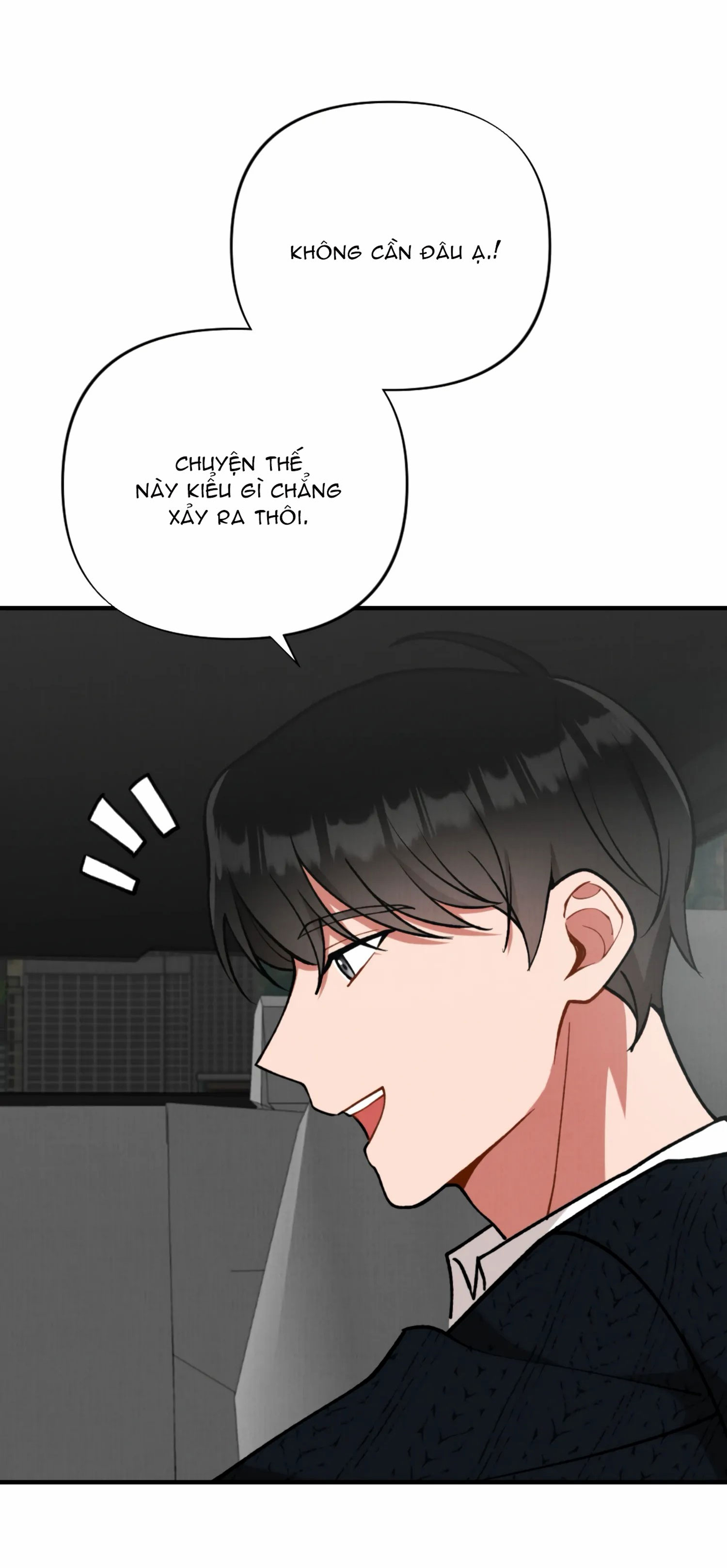 [18+] bạn của em trai không thể to như vậy! chapter 6.1 31