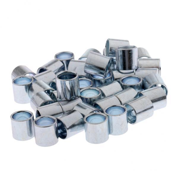 2x40 Pieces Sturdy Longboard Skateboard Bearings Spacers Hardware