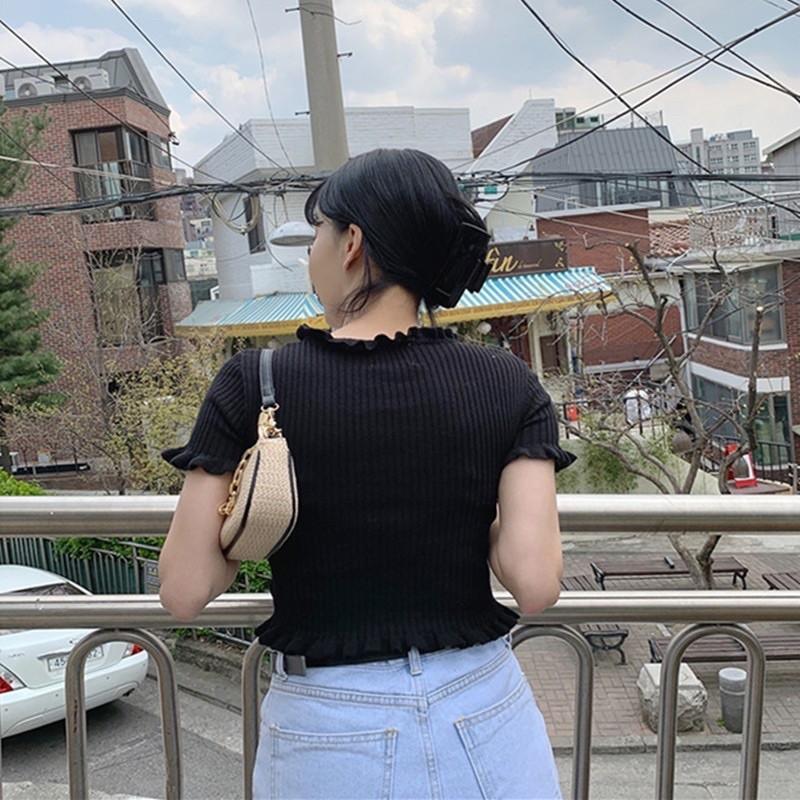 Túi kẹp nách đeo chéo túi cói ulzzang xinh lung linh
