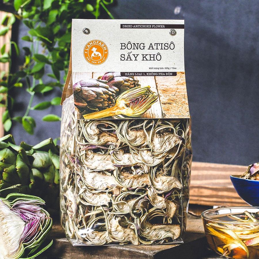 Bông atisô sấy khô L'angfarm, 225g, bịch