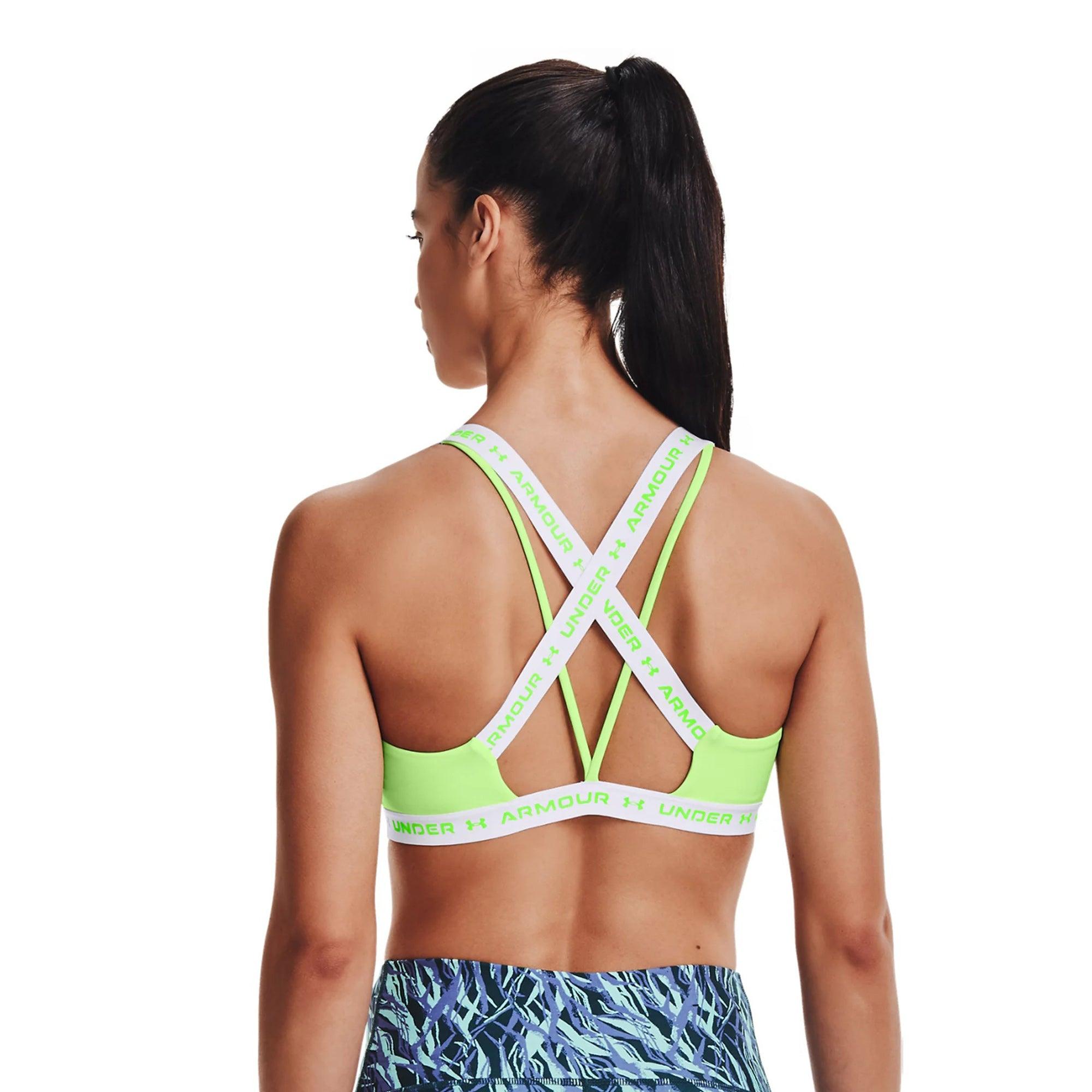 Áo bra thể thao nữ Under Armour Crossback Low - 1361033-162