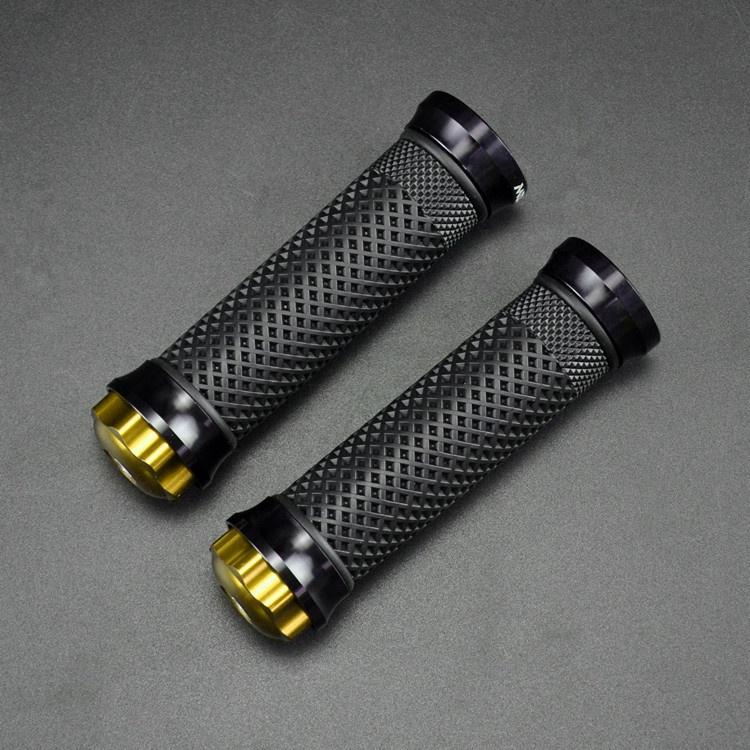 1 Cặp Vỏ Bọc Tay Lái Xe Đạp / Xe Máy 22mm Bằng Cao Su Chống Trượt