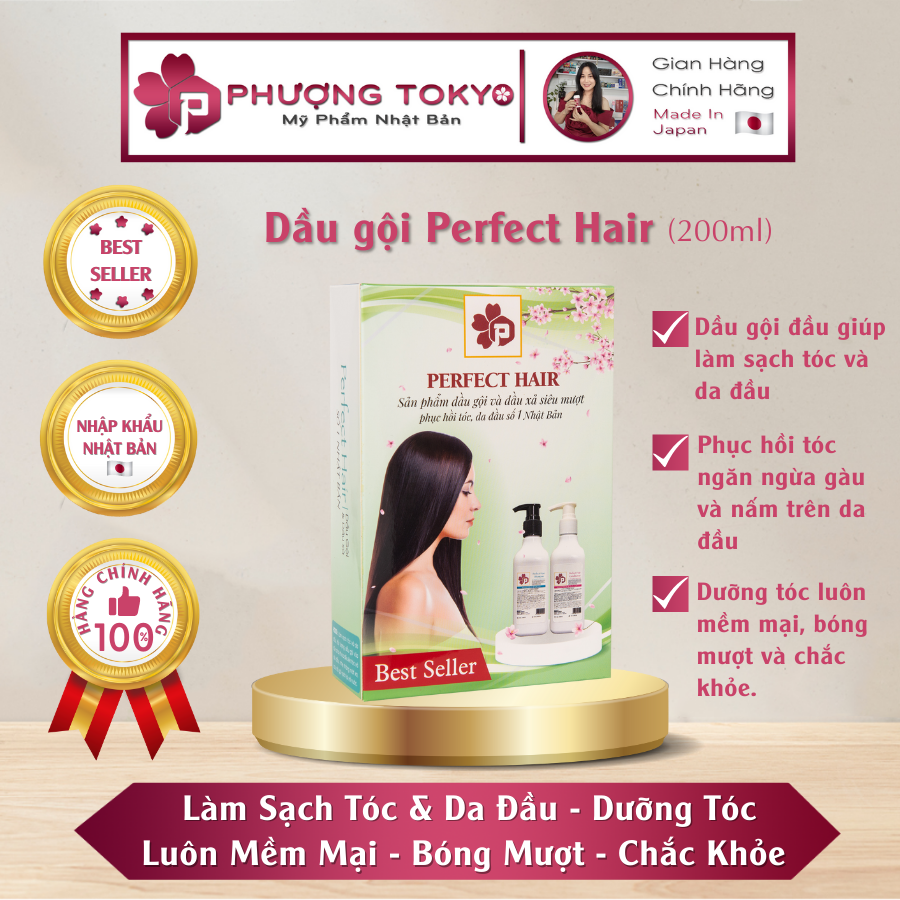 DẦU GỘI ĐẦU - PERFECT HAIR SHAMPOO