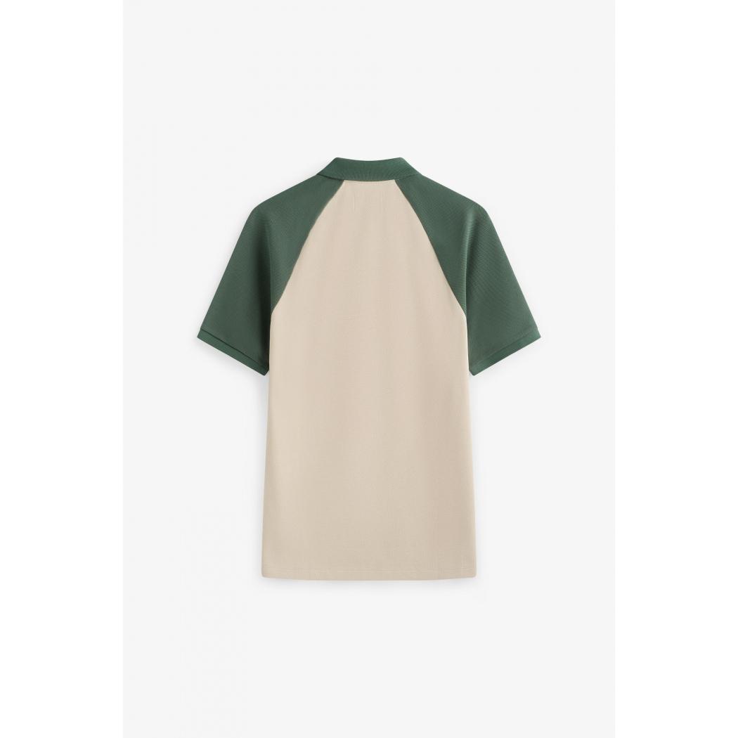 Áo Polo Nam Tay Bo Raglan Phối Màu Form Fitted - 10F21POL022R1 | LASTORE MENSWEAR