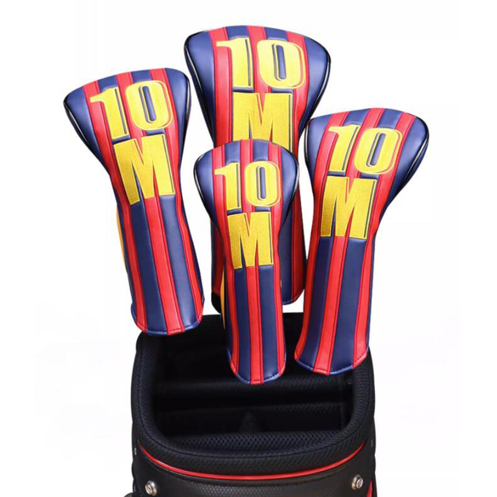 Golf Club Head Cover Golf Headcovers Creative Long Neck Fairway Wood Cover Golf Hybrid Head Covers Golf Club Protectors for Golf Accessories