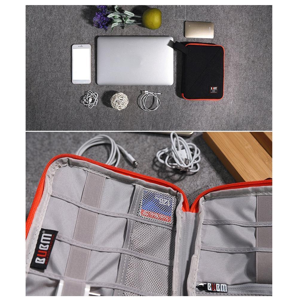 USB Cable Earphone Flash Drive Travel Mini bag Storage Pouch